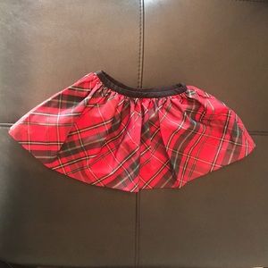Ralph Lauren plaid skirt with attached bloomer